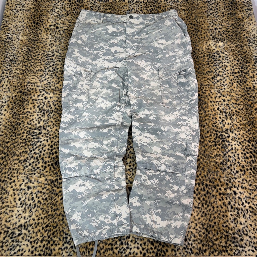 U.S Military Propper ACU Digital Camo Cargo Pants Mens Large Regular Ripstop